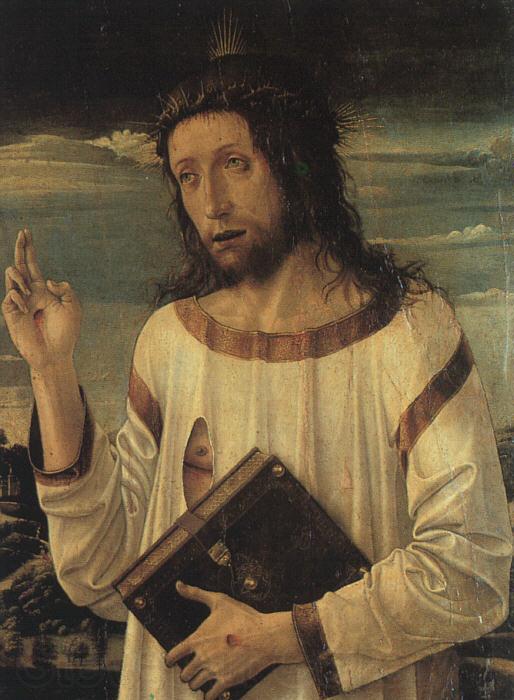 Giovanni Bellini Christ's Blessing Norge oil painting art